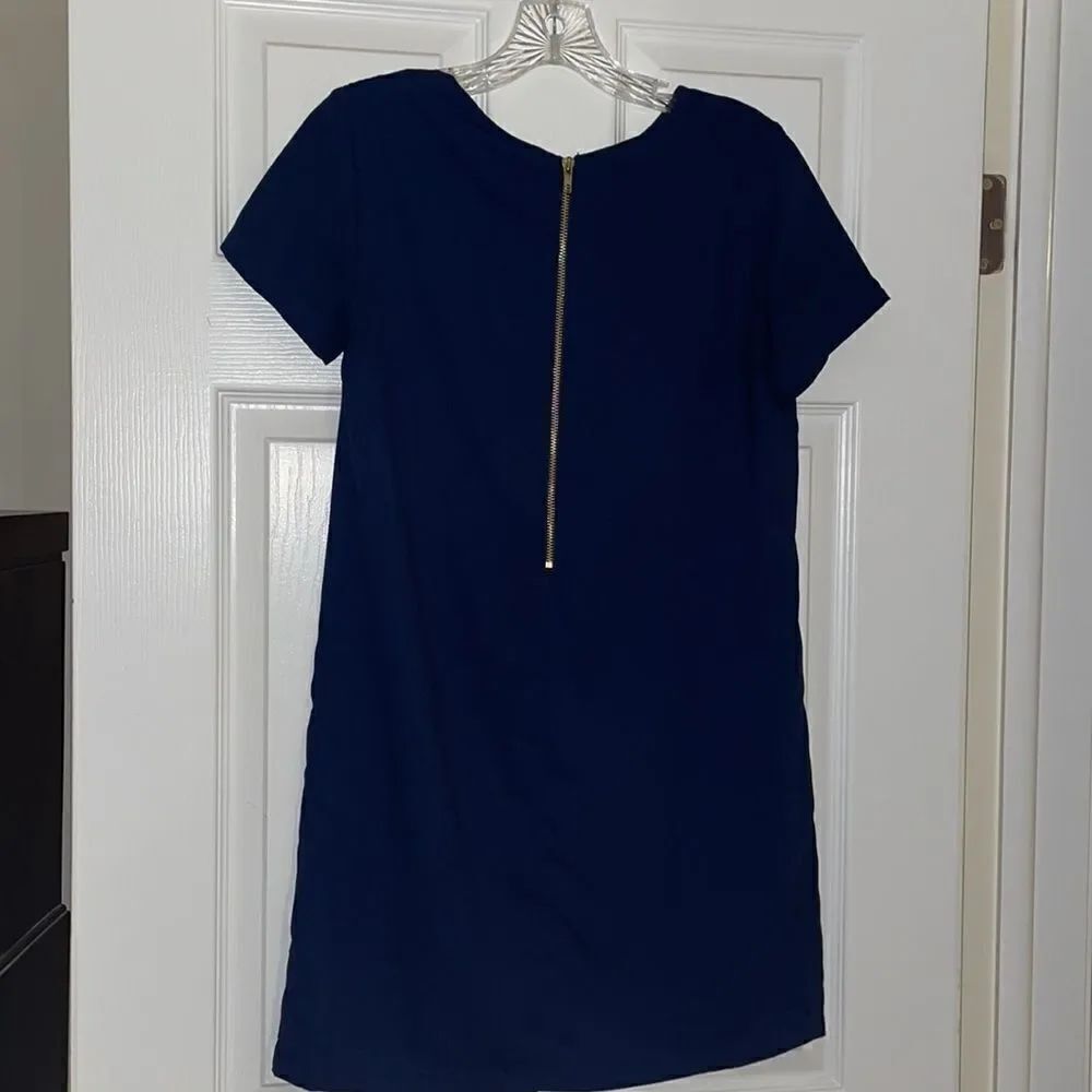 Lulu’s Shift and Shout Navy Blue Shift Dress - Picture 3 of 6